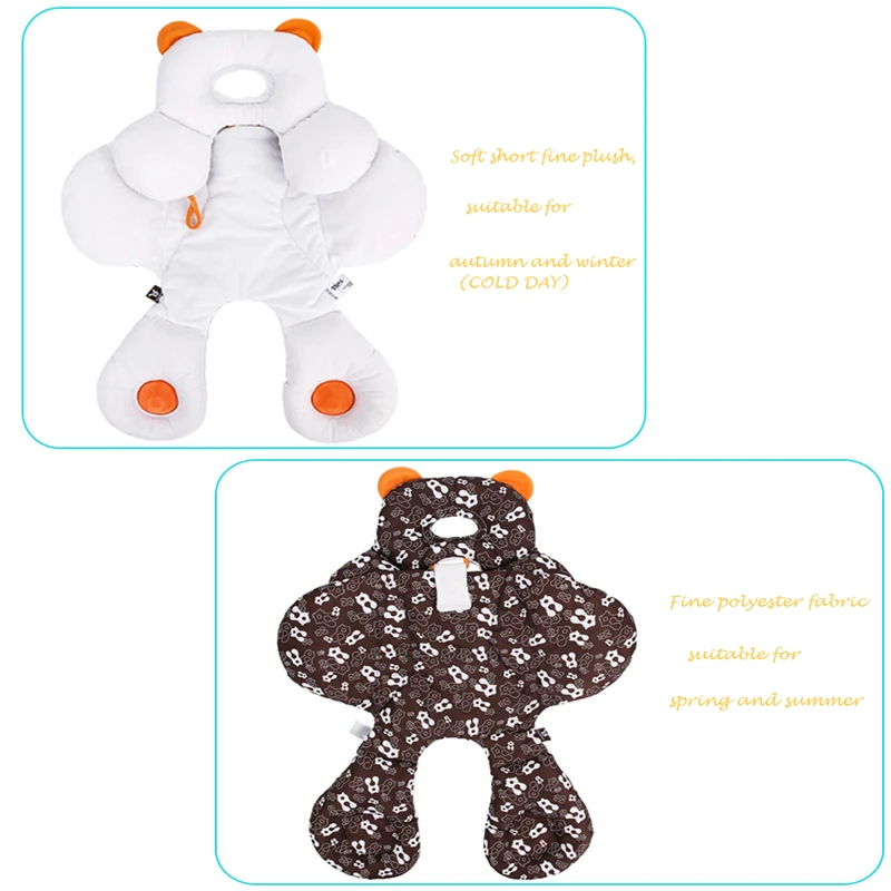 suitable for 0-18M Подушка для детской коляски, подушка для поддержки головы малыша, чехол для сиденья автомобиля, аксессуары для детской коляски - Цвет: suitable for 0-18M