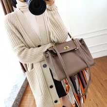 FRSEUCAG, тяжелый кардиган, свитер, куртка, женская, длинная, зима, утолщенный, свободный, вязанный, v-образный вырез, свитер для женщин, дикие, новые продукты