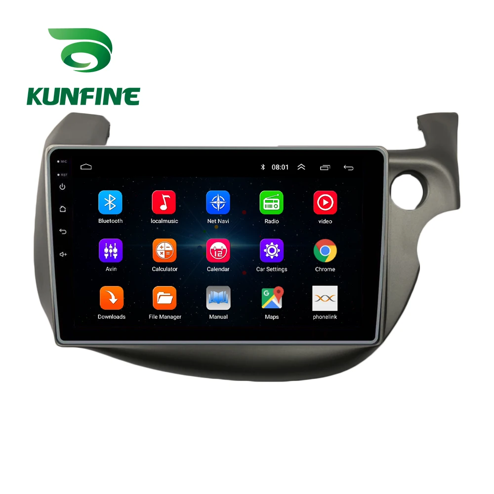 Android Car DVD GPS Navigation Multimedia Player Car Stereo For Honda Fit 2008-2013 RHD Radio Headunit 3
