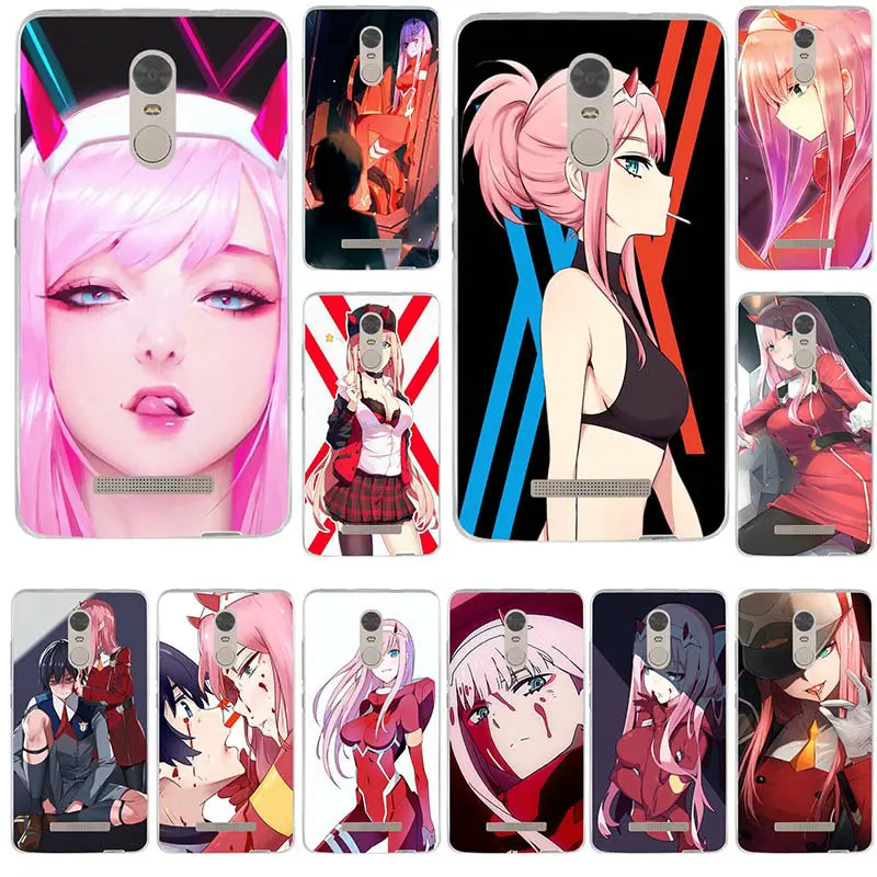 Darling в FranXX мягкие силиконовые чехлы для мобильных телефонов Xiaomi Redmi Mi Note 2 3 3S 4X 4A 5 6