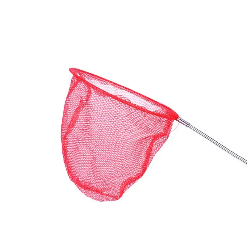 Summer Retractable Stainless Net Children's Butterfly Insect Fishing  Flapping Net Steel Catch Colorful Non-slip Telescopic Toy