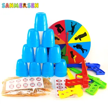 

Mini Plastic Children Bullet Rubber Band Launcher Plastic Gun Hand Pistol Shooting Toy Gifts Boys Outdoor Fun Sports For Kids