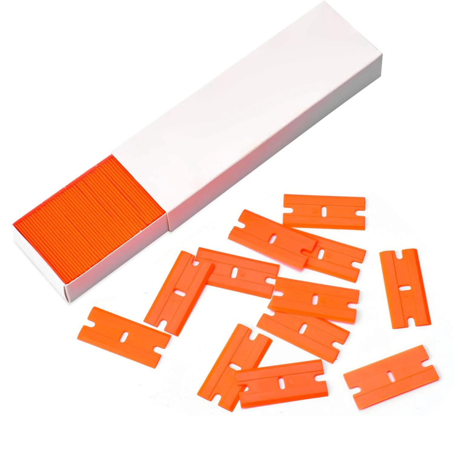 Razor Blade Scraper Car Wrapping Tools Window Scraper 10pcs Razor Blades