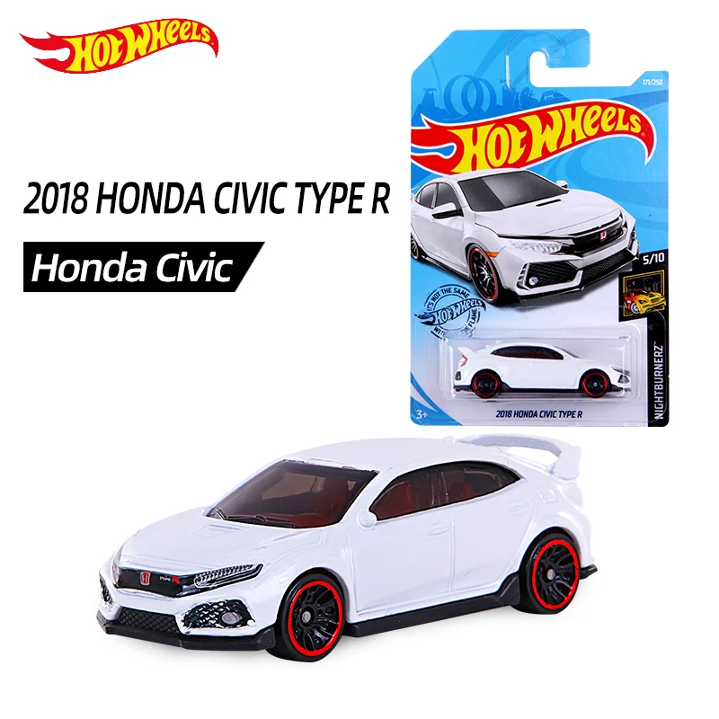 Ходовые колеса 1:64 HONDA sedan 2018 CIVIC TYPE R классический мост nighburnerz коллекционная