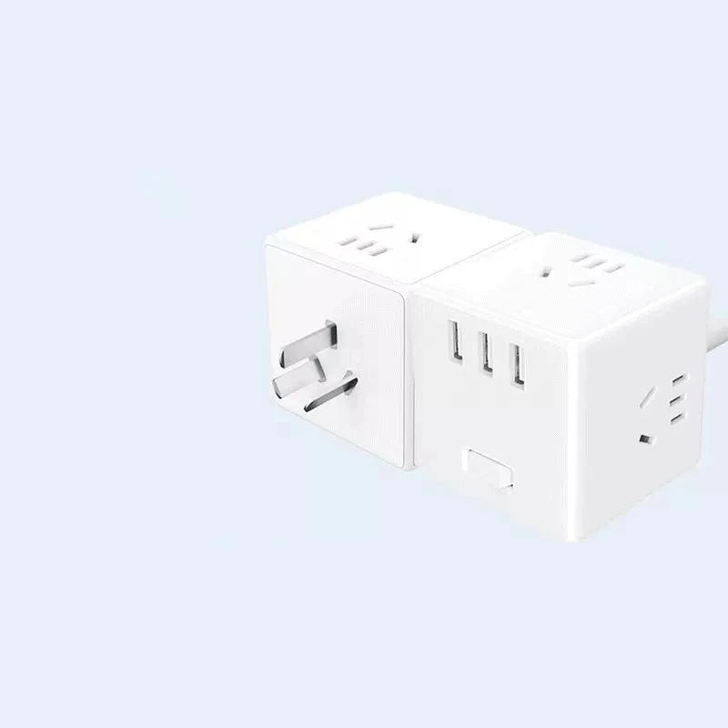 Xiaomi Mijia 2 в 1 Magic Cube USB зарядное устройство Блок питания адаптер 6 портов розетка конвертер Мини дорожная розетка вилка полоса