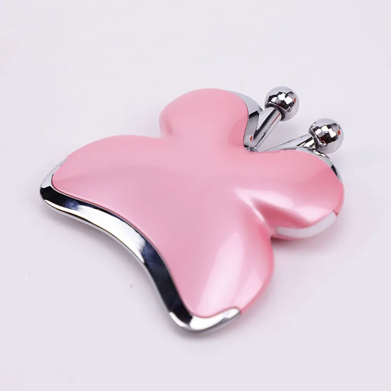 Beauty Instrument Gua Sha Instrument Household Vibration Warm Hot Compress Thin Face Lifting Device Manual Roller Massager