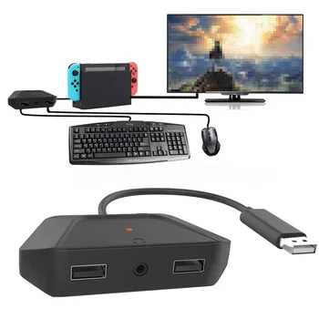 

Keyboard Mouse Converter For PS4 PRO PS3 Xbox One Nintendo Switch Gamepad Controller Adapter For FPS RTS Game Accessories