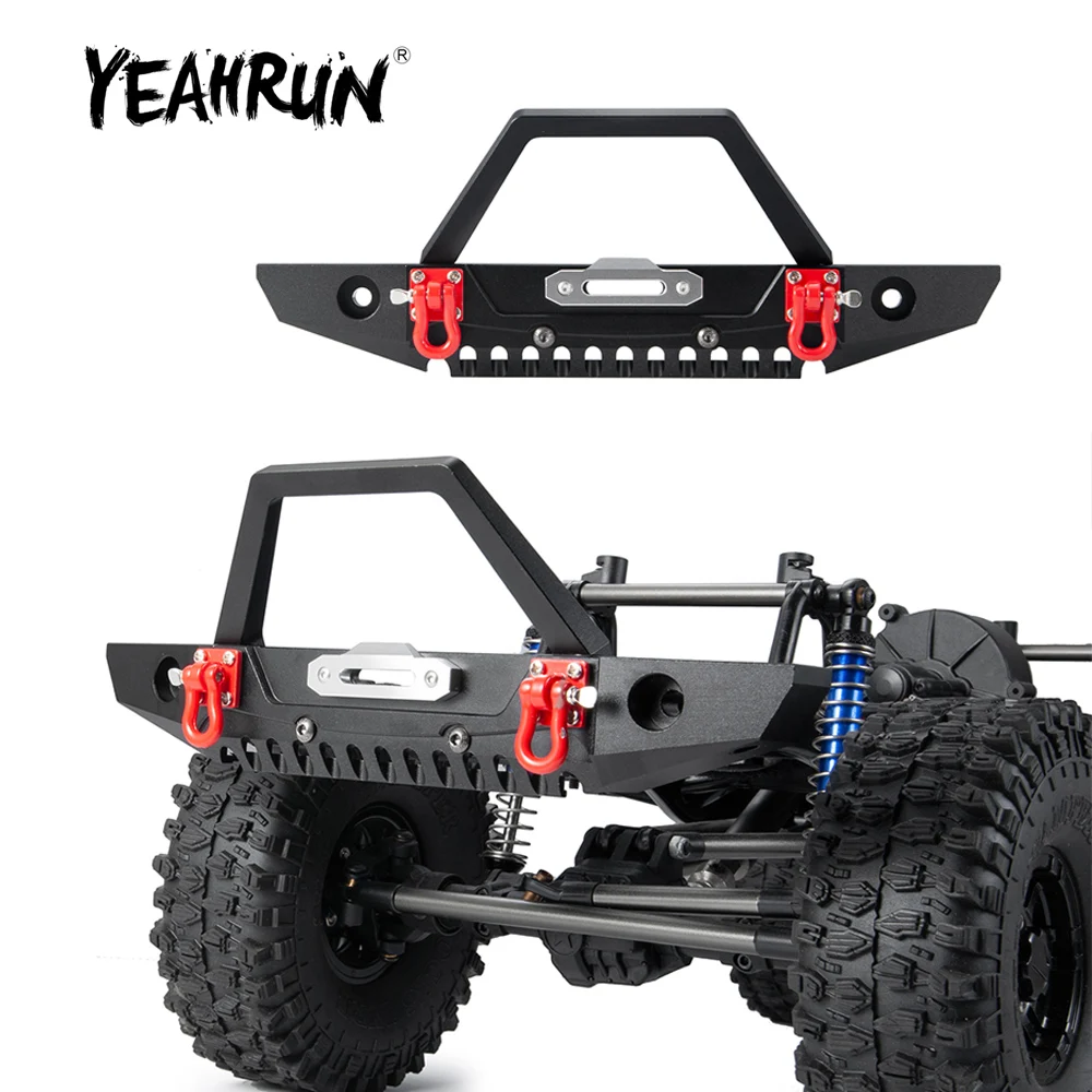 1x Steel Front Bumper Winch Mount Shackles for 1/10 RC Crawler Axial SCX10 90046 1x Steel Front Bumper Winch Mount Shackles for 1/10 RC Crawler Axial SCX10 90046
