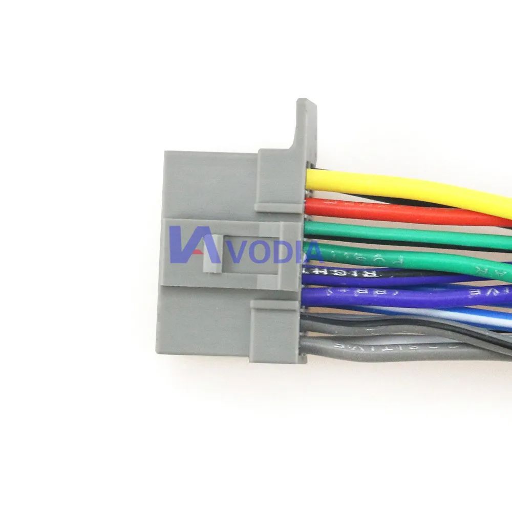 15-005 ISO стандартный жгут для PANASONIC автомобильный аудио Установка(питание и колонки) Жгут адаптер Разъем Автомобильный адаптер штекер