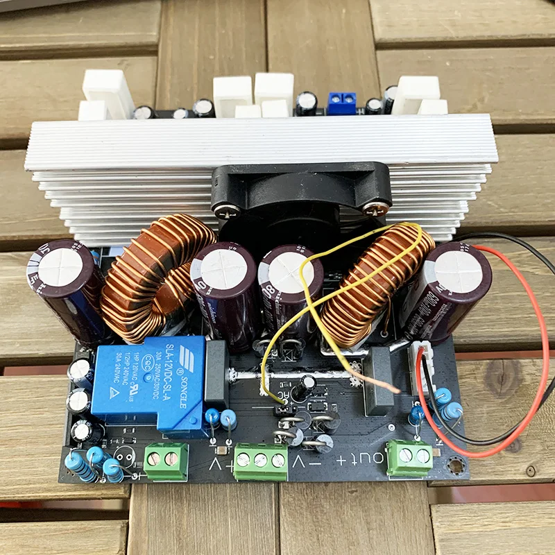 2000W 2KW rms HIFI High Power IRS2092 Digital Amplifier Board BTL High Fidelity Stage Amplifier Board Super Subwoofer Board H123