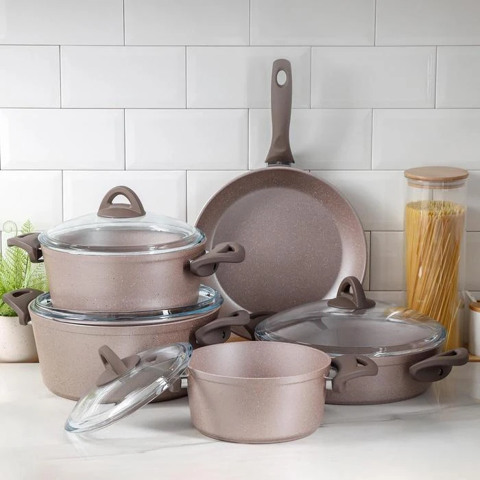 Papilla Cookware Set Of 9 Turkey Made