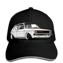 Германия классический Легенда автомобиль гольф Mk1 прямой крой Осень мышцы snapback шляпа пиковая