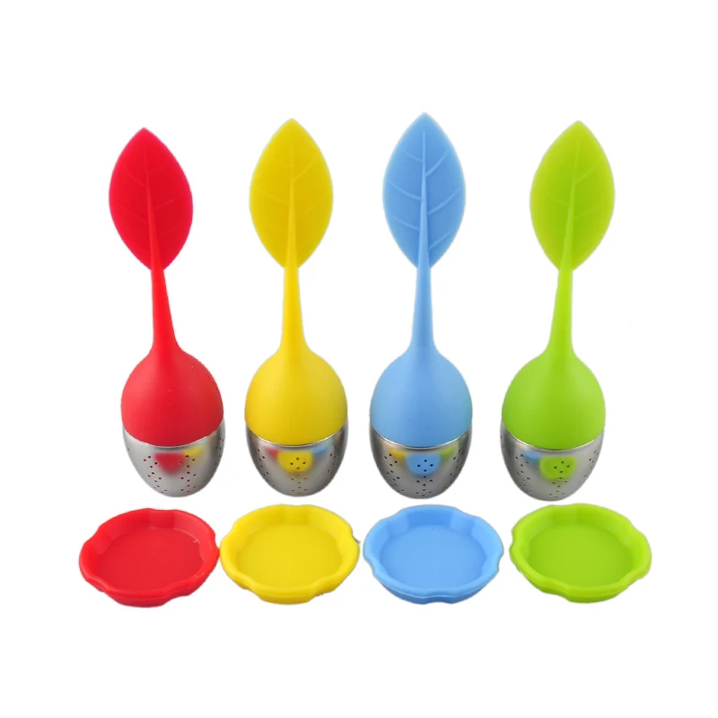 

High Quality Tea Infuser tools Leaf Silicone with Food Grade make tea bag filter Strainer Bag Mug Filter Friends Applied