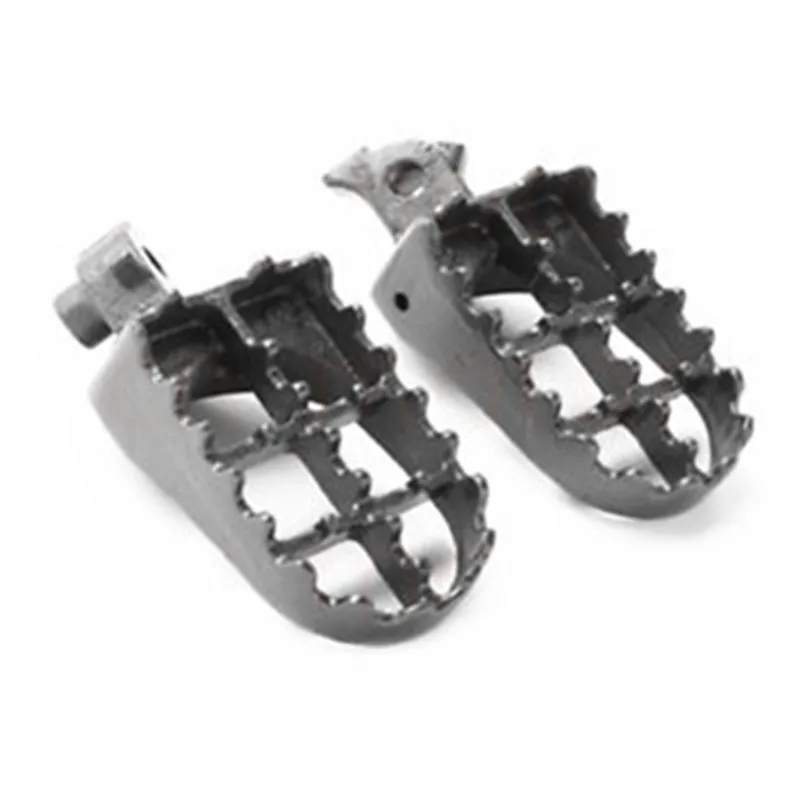 2 шт. серый подножки мотоцикл для Honda 2000-2005 XR50R 70R 80R 100 1987-2005 Kawasaki KLR650