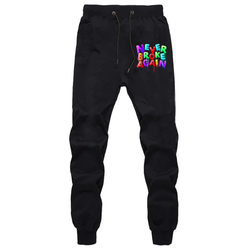 Rapper YoungBoy non ha mai rotto di nuovo pantaloni lunghi pantaloni alla moda pantaloni Fitness Jogger Unisex donna uomo moda pantaloni lunghi della tuta