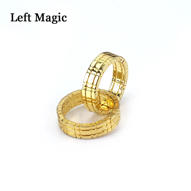 1 комплект кольцо Himber золотой черный цвет может выбрать Волшебные трюки кольцо карты реквизит E3009