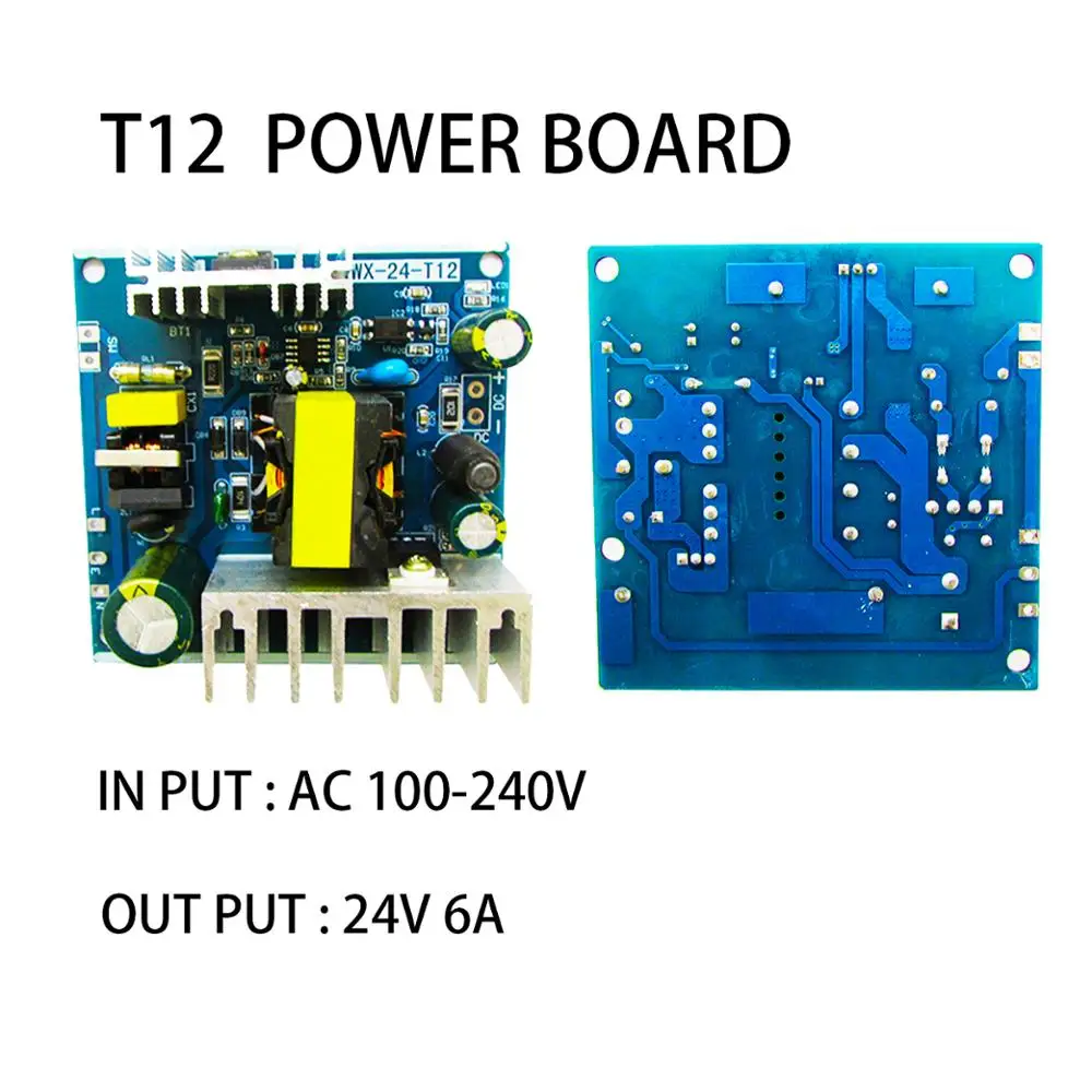Плата питания T12 электронные инструменты паяльная станция 120 Вт 24 В 6А переключение Phone преобразователь напряжения телефон Repai