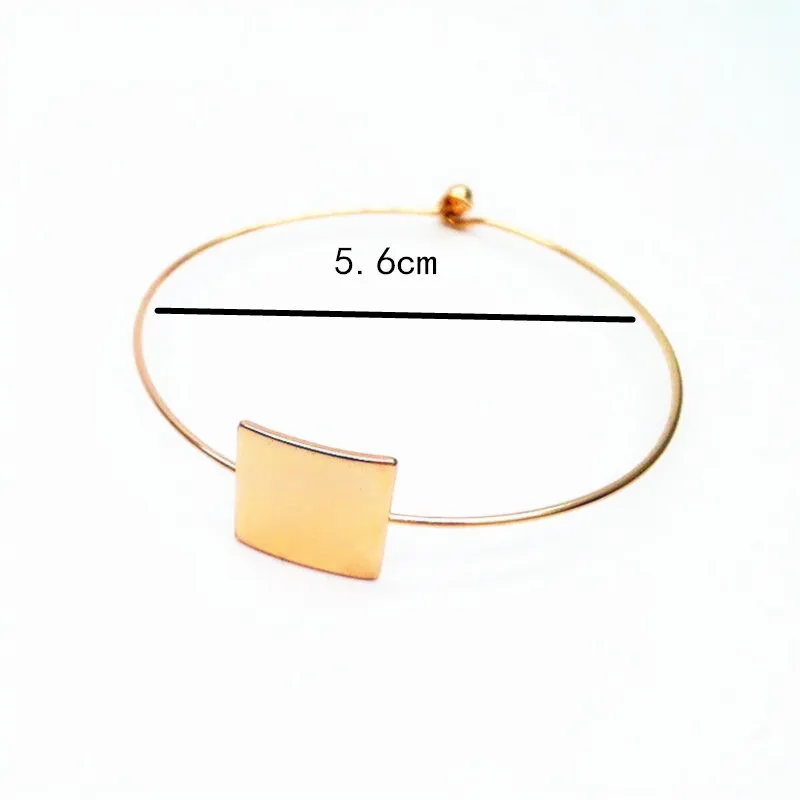 Bracelet Metal Simple Punk female bangle bracelet