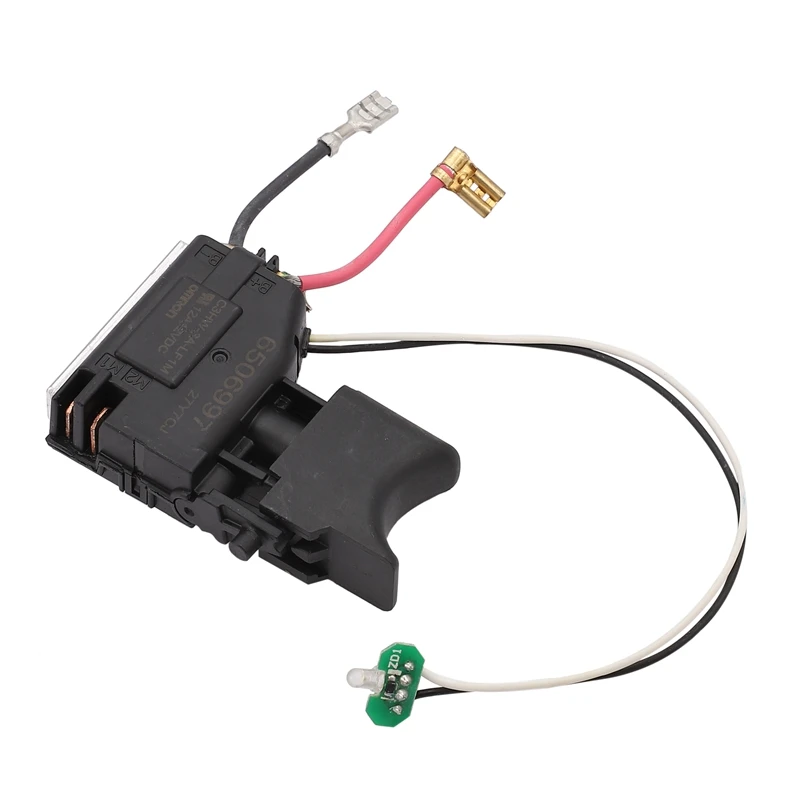 Переключатель 10,8 V для Makita 650699-7 6506997 650645-0 6506450 6505991 DF330DWE DF030DWE TD090DWE TD090D DF330D DF030D DF330DWLE DF03