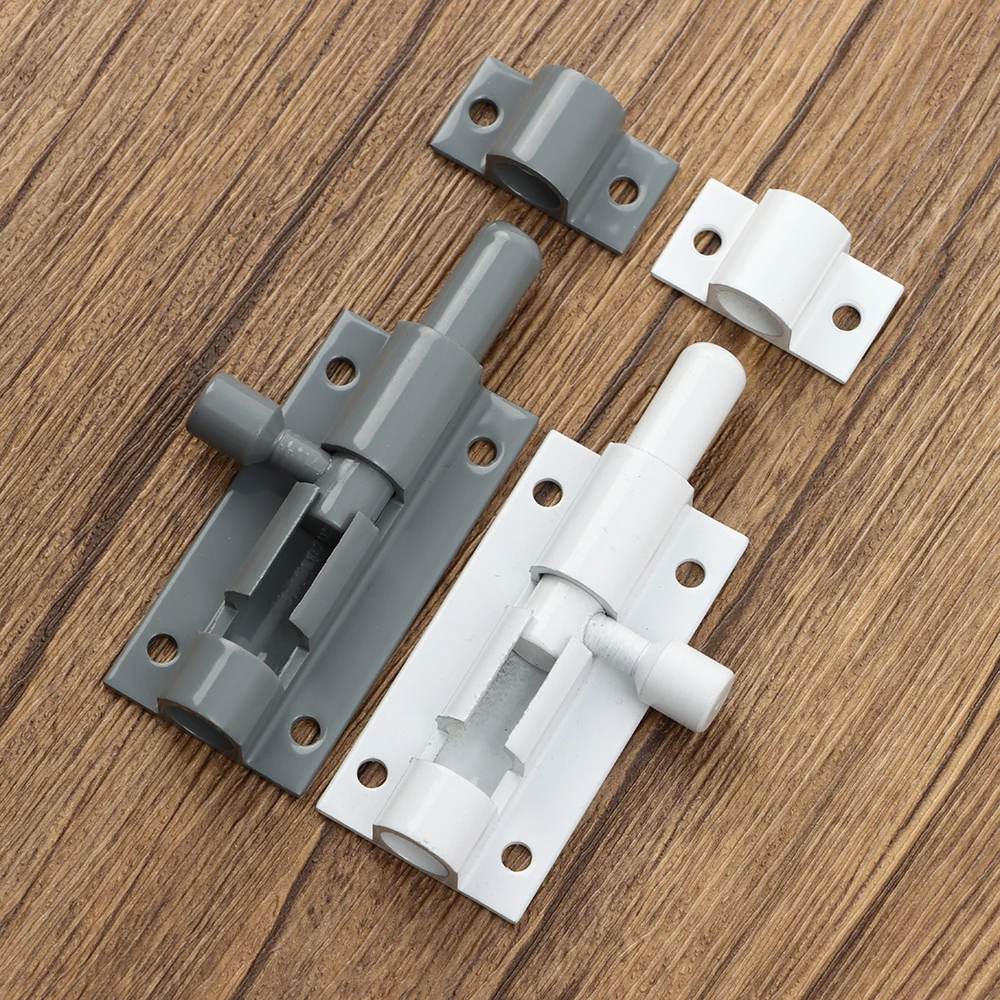 Door Latch Barrel Bolt 2/3/4/5/6/8inch Aluminum Alloy for Home Gate