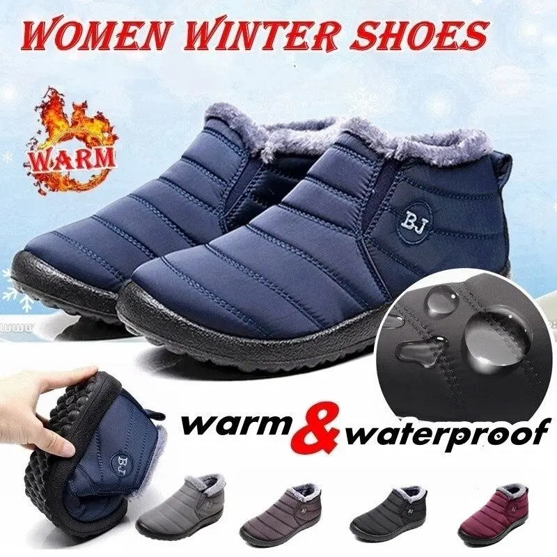 Tanie Zimowe męskie buty moda męska obuwie wodoodporne zimowe sklep