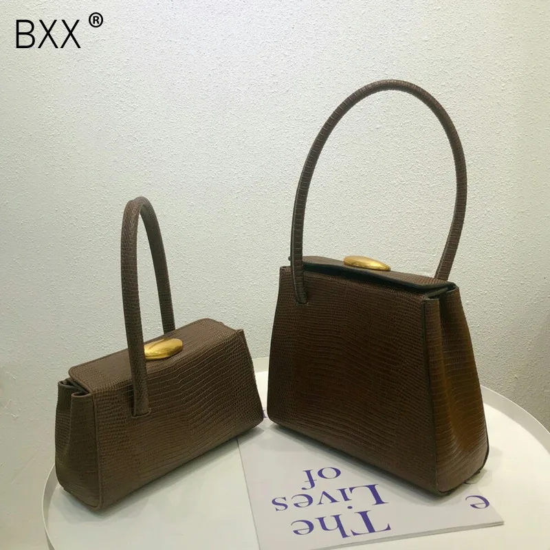 

[BXX] PU Leather Solid Color Crossbody Bags For Women 2020 Fashion Lock Shoulder Messenger Bag Female Handbags and Purses HJ735