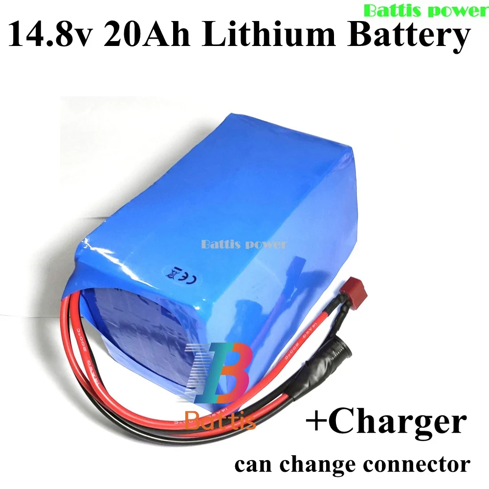 14 8 v 20ah литиевая батарея Recargable 12V 20Ah литий ионный аккумулятор 18650 BMS 4S для 100W
