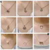 New Trendy Alloy Cute Elegant Sun Love Star Leaves Clover Unicorn Luck Pendant Necklaces for Women Fashion Accessories Jewelry ► Photo 2/6