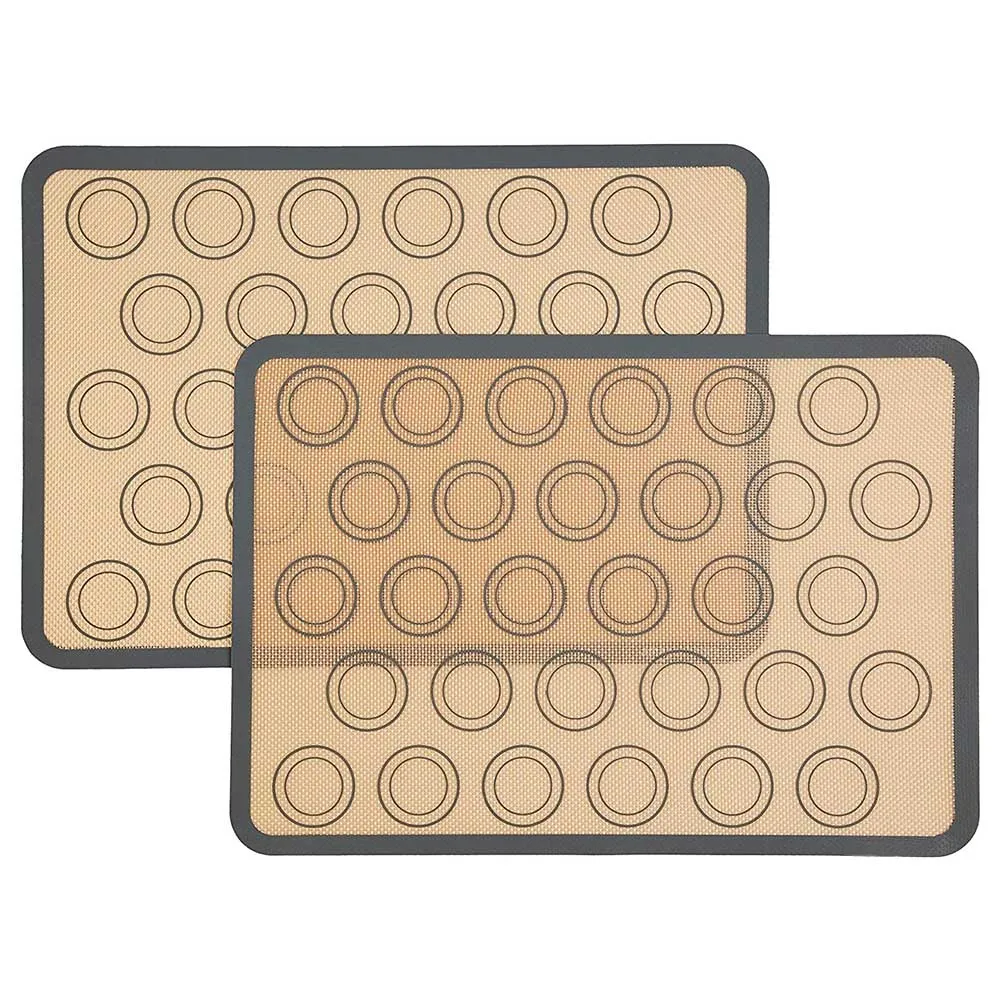 Newly 1 Pcs Silicone Macaron Baking Mat Non Stick Bakery Sheets Baking Tools VA88