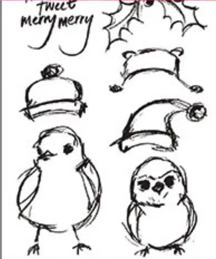 

Christmas Transparent Clear Stamp for DIY scrapbooking seal Card Making C601