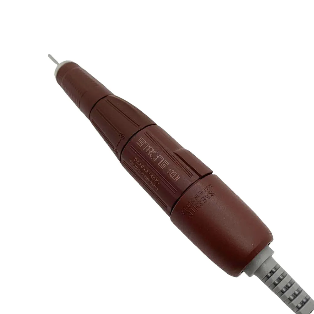 Micromotor Handpiece 102LN 45000RPM For Strong 210 90 204 207 Marathon Control Box Electric Manicure Drill Pen Manicure Handle electric nail drill electric nail grinder electric motor