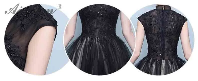Летнее модное Черное вечернее платье Cheongsam, Современное женское элегантное Мини Qi Pao, Женские китайские вечерние платья, Qipao Robe originentale