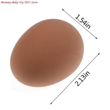 

1 Pcs Novelty Bouncy Eggs Realistic Fake Rubber Bouncing Balls Pet Toy Prank Joke Toy