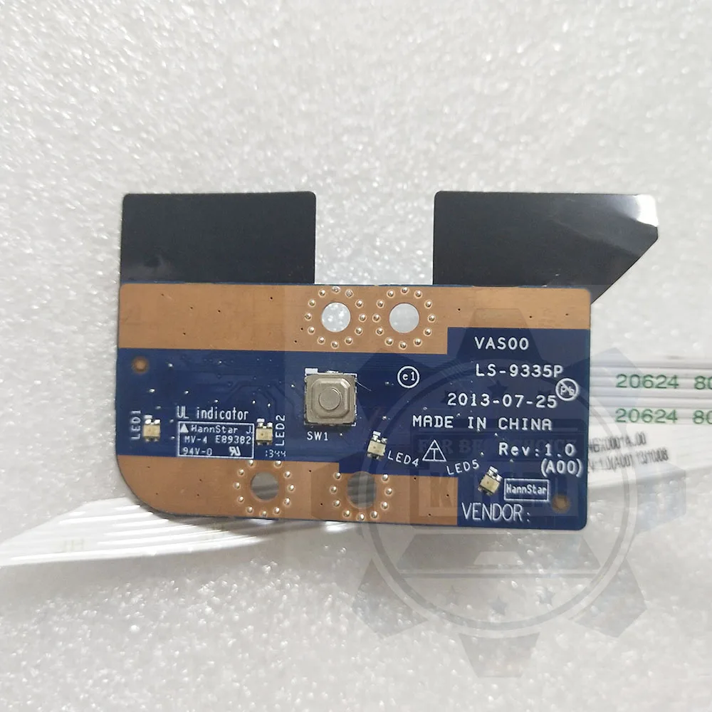 Для DELL M17X R5 кнопка включения питания доска LS-9335P