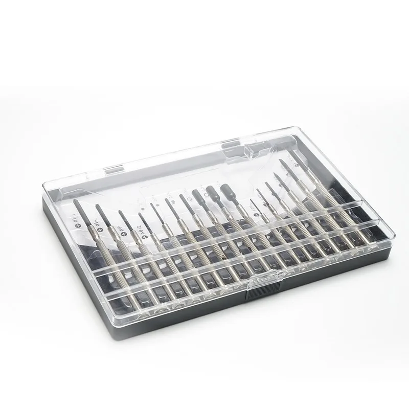 

Repair Kit Clock Multi Size Band Removal Mini Silver Link Pins Watchmakers Tool screwdriver set 16 in 1 Watch Screwdriver Tools