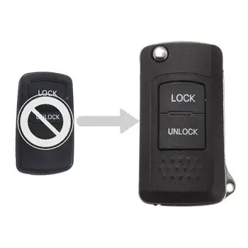 

1pcs 2 Button Remote Key Flip Case Shell For Mitsubishi Lancer Outlander 2000 2001 2002 2003 2004 2005 2006 2007 2008 2009 2010