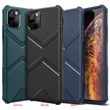 

100pcs/lot For iPhone SE 2020 SE2 Flexible Case Shield Tough Armor Anti-Shock TPU Case For iPhone 11 Pro Max