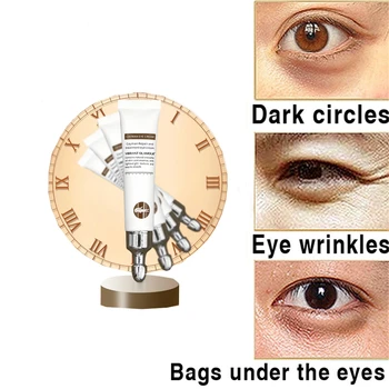 

100% Retinol/Hyaluronic Acid Eye Cream Anti Wrinkle Serum Reduce Dark Circles Eye Bags Eye Lines Repair Firming Skin Care 25ml