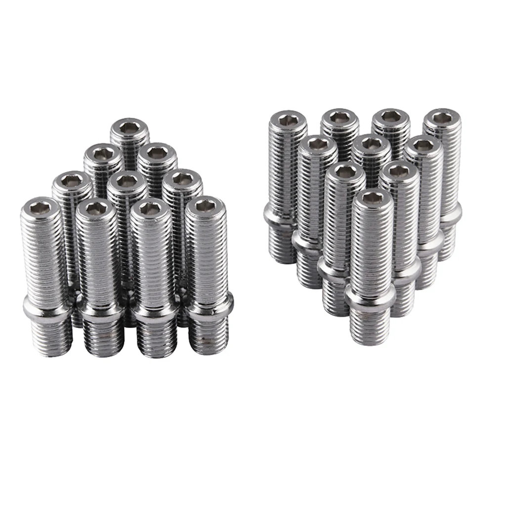 20x M12*1.5 To M12*1.5 50MM Long Wheel Stud  For German Cars
