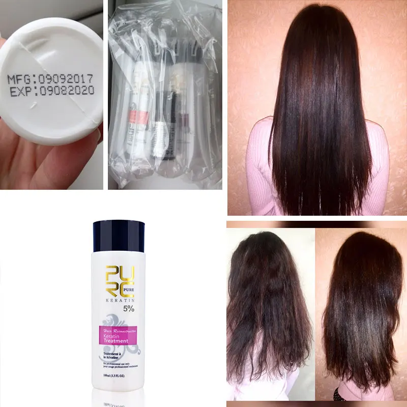100ml Hair Conditioner Natural Brazilian Keratin Moisturizes Smooth Shiny Dry Professional Maintenance Repair Hair mask Keratin