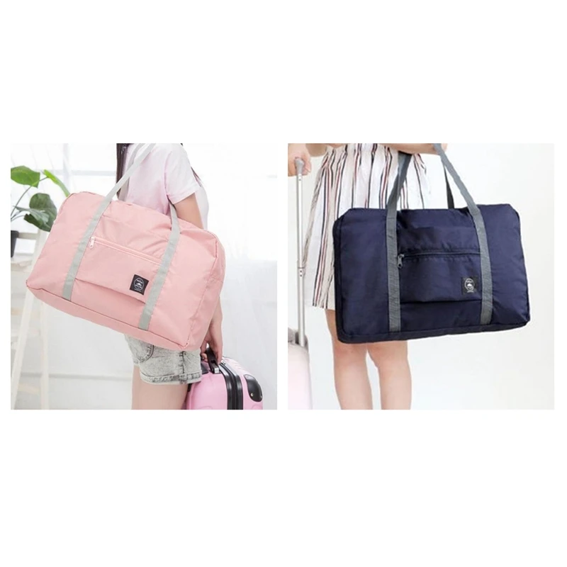 AUAU-2Pcs, многофункциональные, вместительные, повседневные, складные, водонепроницаемые, сумки для хранения багажа, чемодан, дорожная сумка, сумочка, Органайзер