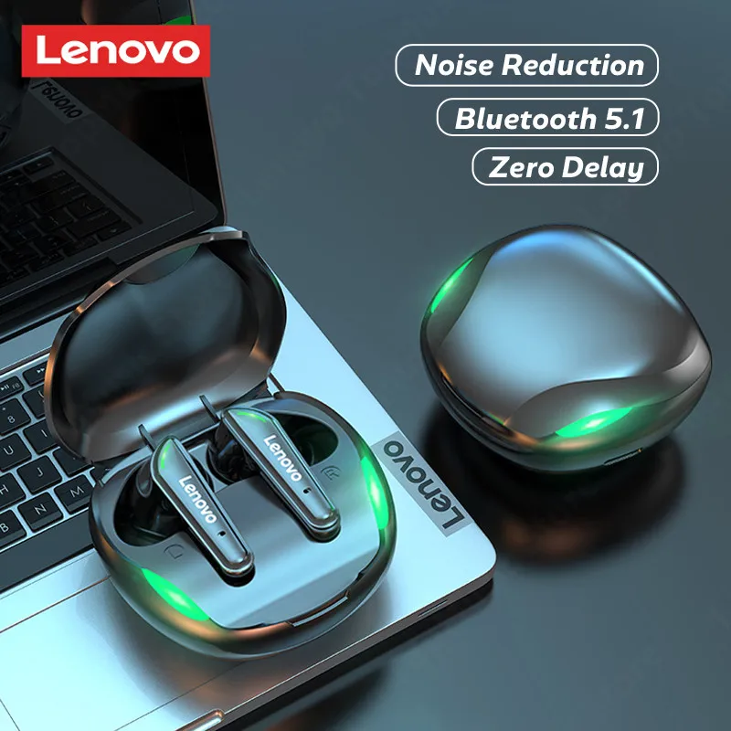 Original Lenovo XT92 TWS Gaming Bluetooth 5.1 Earphone Low Latency Noise Reduction Wireless Headphones with Mic 9D HIFI Headsets |
