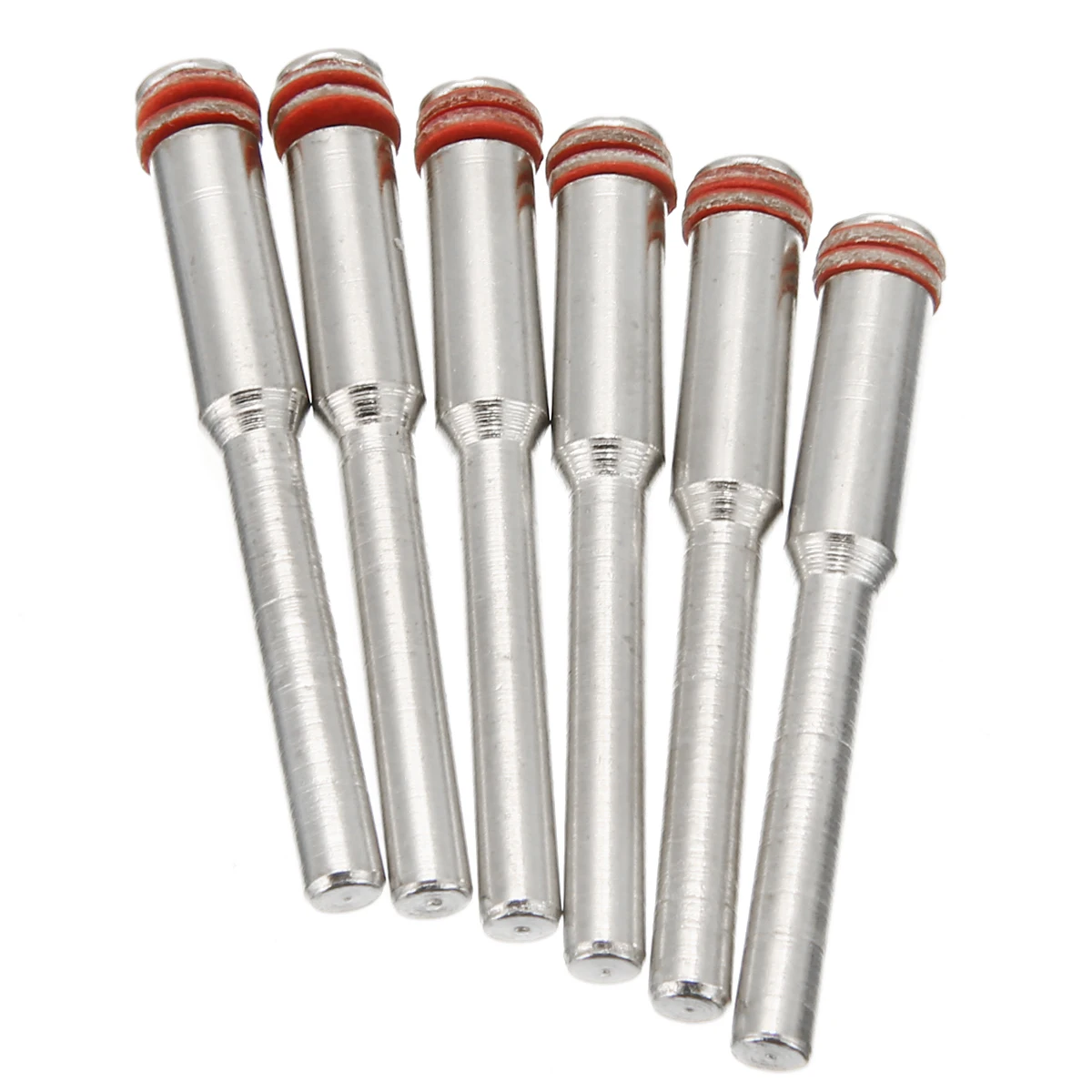 6pcs Shank Rotary Mandrel New Metal Shank Accessory Rotary Tool 1/8 Shank Mandrel For Disc Cut Polish Easy To Use Durable
