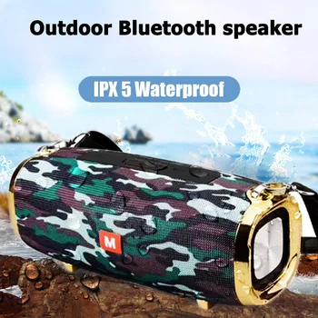 

Original 20W Bluetooth speaker column wireless portable speaker bass stereo subwoofer FM broadcast boom box TV TF aux USB speake