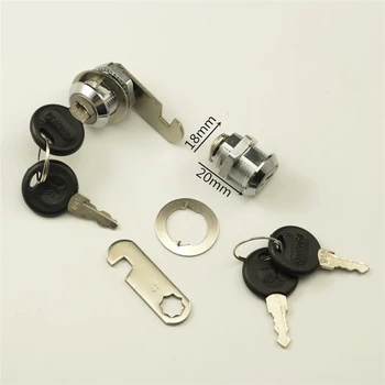 

100pcs wholesale Zinc Alloy Safe Cam Lock Door Cabinet Mailbox Toolbox Drawer with Keys for Filing Mailbox Drawer Cupboard