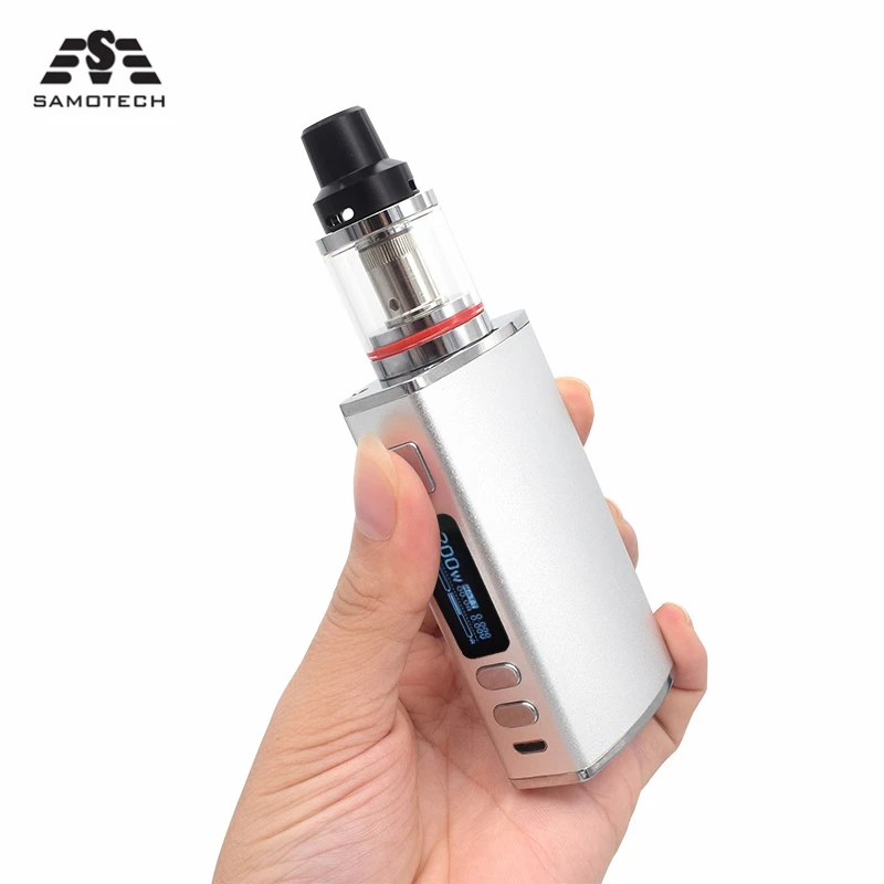  Original SUB TWO 200W TC Box Mod Kit 4500mah build-in battery with 2 style tank vapor kit electroni