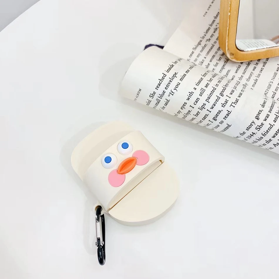 526B Силиконовый чехол для наушников для Airpods 2, чехол с 3D рисунком без лица, защитный чехол для Apple Air pods для Earpods, чехол - Цвет: 526B