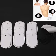 

10/20pcs 6.8 X 4cm Electrode Pads For Tens Acupuncture Physiotherapy Machine Ems Nerve Muscle Stimulator Slimming Massager Patch