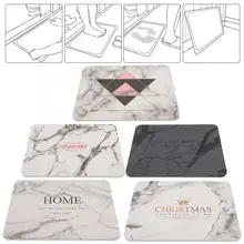 Ванна диатомит вода Впитывающий Коврик для ванны быстрая сушка Нескользящие коврики для ванной 30*40 см