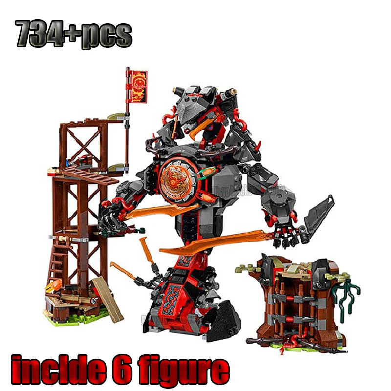 

70626 2020 NEW Ninja Movie Serices Serpent Mecha building block model set Building Blocks Bricks Toy birthday gifts for children
